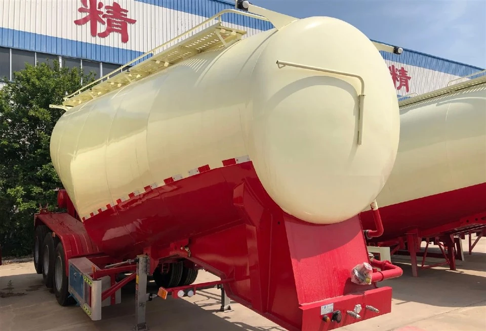 3 Axles Cement Bulker Semi Trailer
