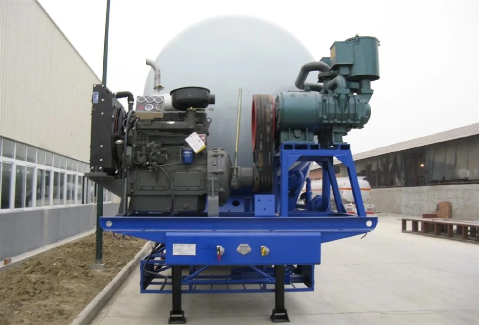 50CBM Bulk Cement Tank Transport Semi-trailer